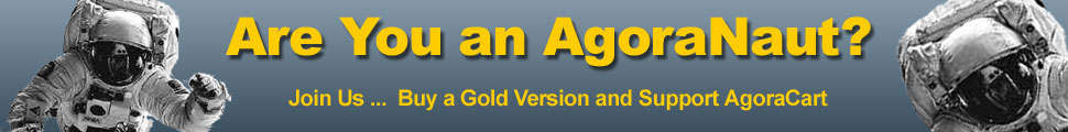 AgoraCart Gold Shopping Cart Software